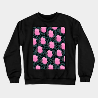 Three Colors Pattern Crewneck Sweatshirt